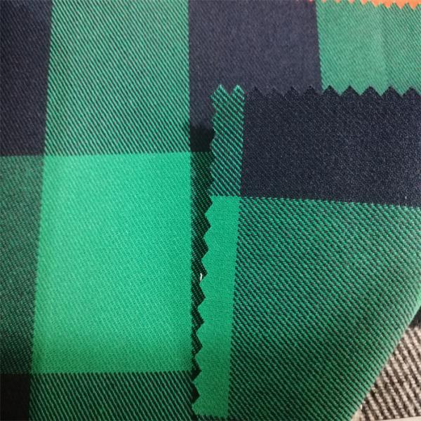 CFR FR Yarn Dyed Cotton Fabric Woven Twill 7.5oz NFPA2112