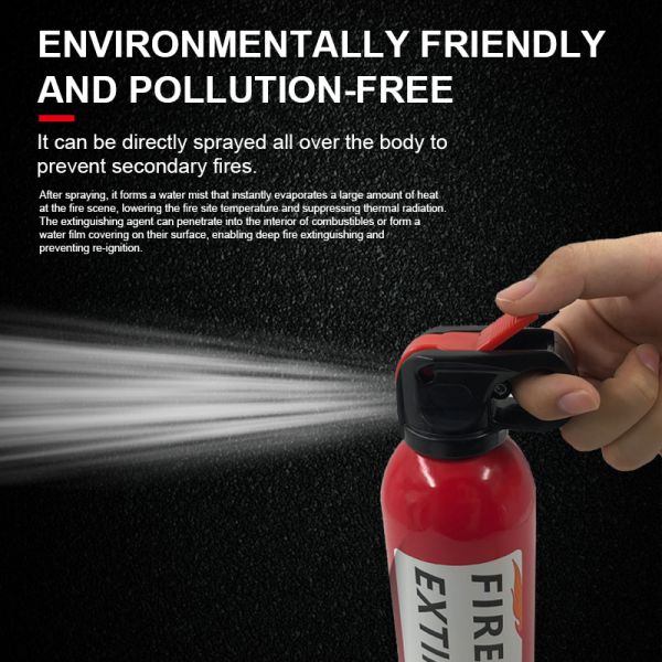 Small Water-Based Fire Extinguisher, Vehicle-Specific Fire Extinguisher