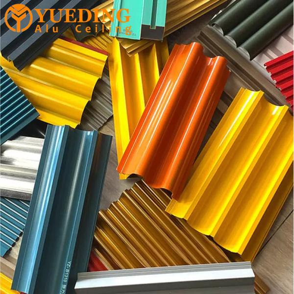 Panneau de bande d'aluminium pour murs de bâtiments, étanche, ignifuge, résistant à la corrosion