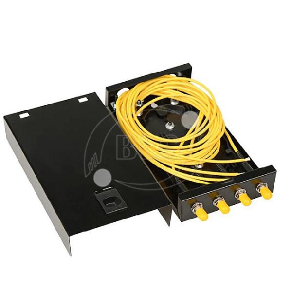 4 Ports ODF FTTH Distribution Terminal Box 19 Inch Standard Rack Mount