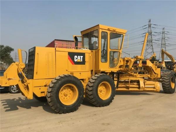 Second Hand 120g Motor Grader Used Caterpillar 120G 12H 140h 9235*2710*3240 Dimensions