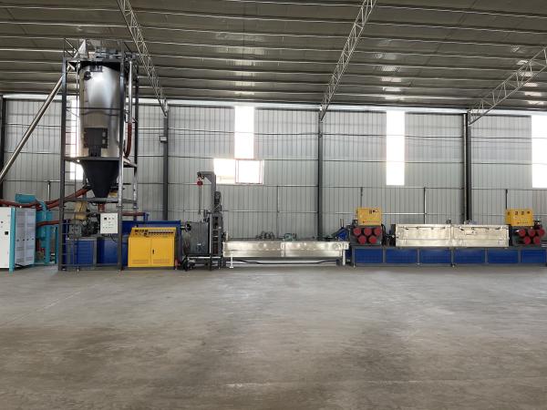 Single Screw Electric Packing Belt Extrusion Line PET Strap Making Machine  90KW Electric PET Strap Making Machine