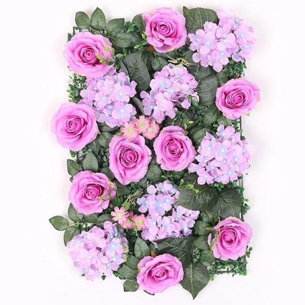 Simulation Flower wall wedding activities background wedding decoration Flower Wall