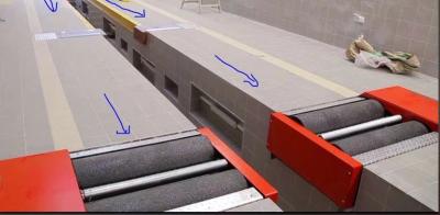 Équipement d'inspection du véhicule Testeur de frein à rouleaux 4T Testeur de force opposée au frein à rouleaux avec épreuve de frein à charge d'essieu