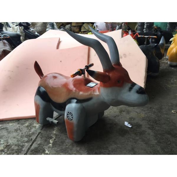 Kiddie Rides Animatronic Motorized Cartoon Animal Scooters Playground Toy Car