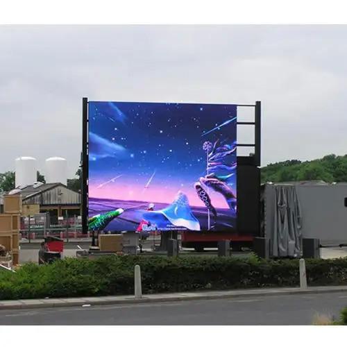 Smooth Seamless Outdoor LED Display SMD P8 3216 Top Wan