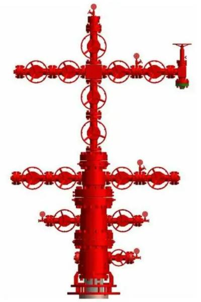 Fracturing Wellhead Frac Machine Fracturing Manifold API 6A