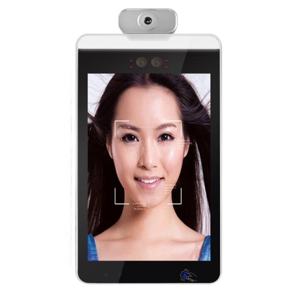 Не киоск 10" температуры проверки распознавания лиц посещаемости контакта само-