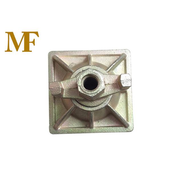 40 Mm Height Silver Formwork Fastening Tie Nut For Construction