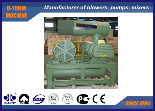 O tratamento da água enraíza o tipo giratório compressor do lóbulo de ar 100KPA de alta pressão do ventilador