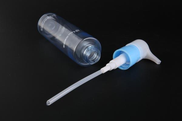 Garrafa cosmética do removedor da composição do óleo da composição com fósforo traseiro da sução a garrafa do ANIMAL DE ESTIMAÇÃO 150ml