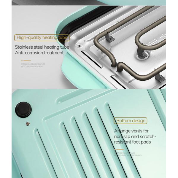 Household Electric Grills Griddles Skillets 220V Multifunctional Cooking Pot 1200W