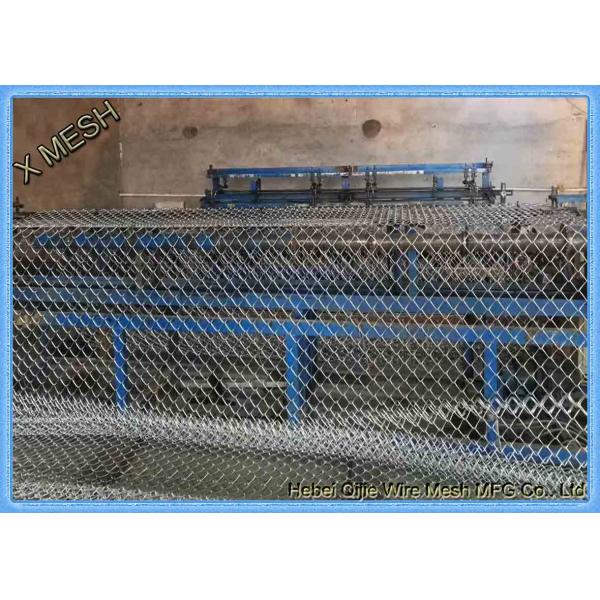 Heavy Duty Hot Dipped Galvanized Chain Link Fence Fabric 9 Gauge 1.2m X 30m Size