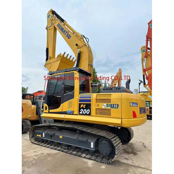 Original Japan Used Komatsu PC200 Excavator with Low Hours and 1m3 Bucket Capacity