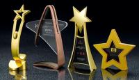 Medallas y trofeos de encargo del diseño de la estrella con 3D que imprime de venta al por mayor de la fábrica