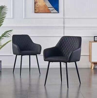 Italy Velvet Upholstered Dining Chair Metal Frame Custom Color