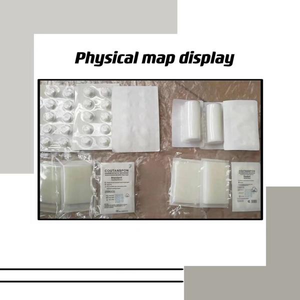 Hospital Medical Hemostatic Sponge White Special For Hemostasis