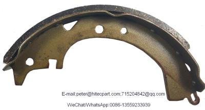 Noiseless OEM Auto Brake Shoes , Heavy Duty Truck Brake Shoes Long Life Span