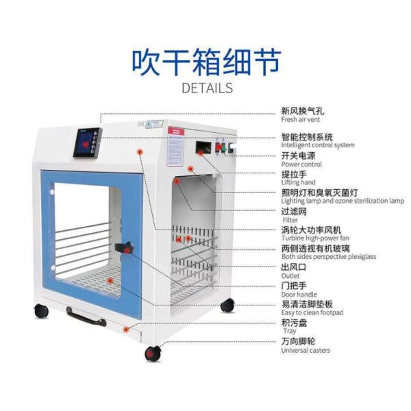 Полностью стальная машина 220V фена для волос собаки умного контроля
