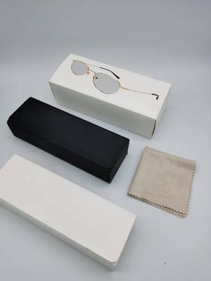 PU Leather Hard Eye Glass Cases Mutispandex Resit Compression