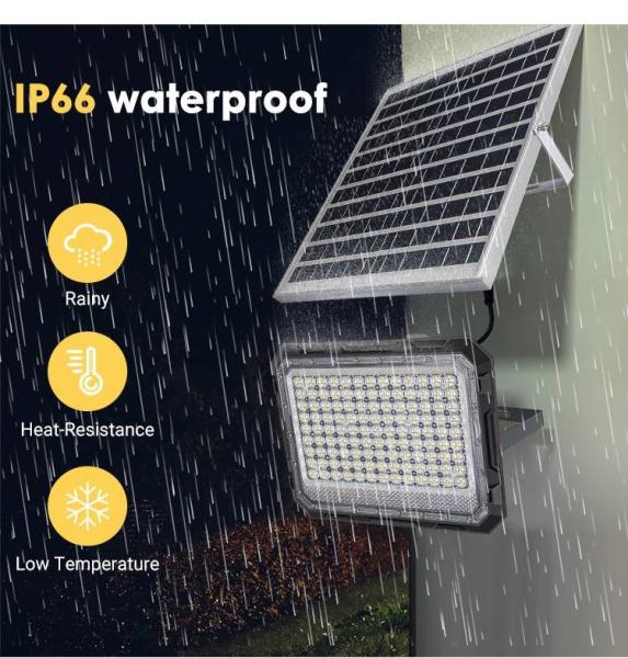 150w Five-in-one LED Beads Solar Powered Panel Outdoor Security Led Garden Flood Lights