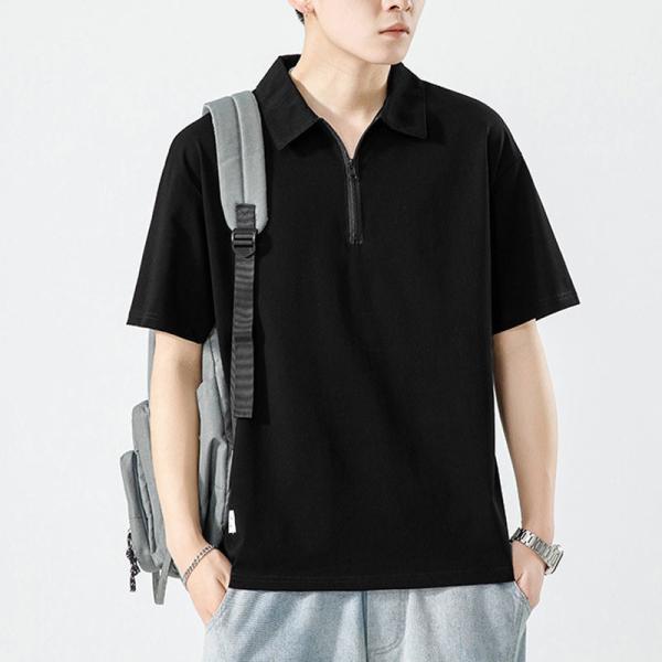 Custom Logo Casual Oversized T Shirt  Plus Size S Polo Shirt