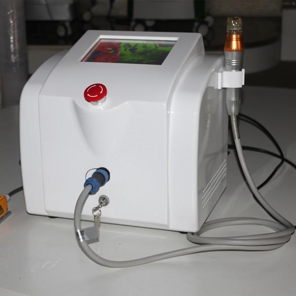Skin Resurfacing Fractional RF Microneedle Machine For Salon , Insulated Treatment Needles