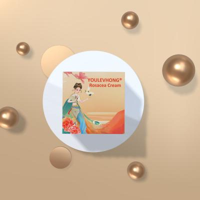 Creme de rosto calmante para aliviar a vermelhidão com ingredientes naturais para todos os tipos de pele