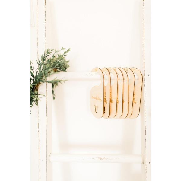 Mère bébé douche suspendu vêtements diviseurs armoire diviseurs armoire pour les vêtements