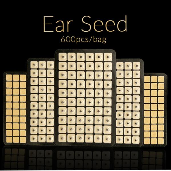 Other Certification 100 pcs Gold plated 800 Gausses Ear Acupuncture pressing seed magnet
