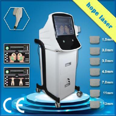 Professional Facial Hifu Machine 15 Inch Big Color Touch Screen