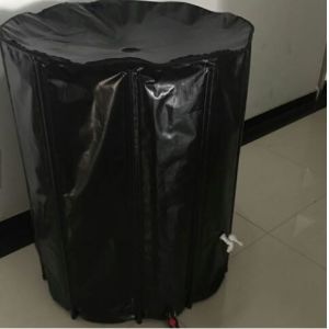 Тепличные PVC садовые дождевые бочки, складывающиеся пластиковые бочки для воды 150L портативные резервуары для воды