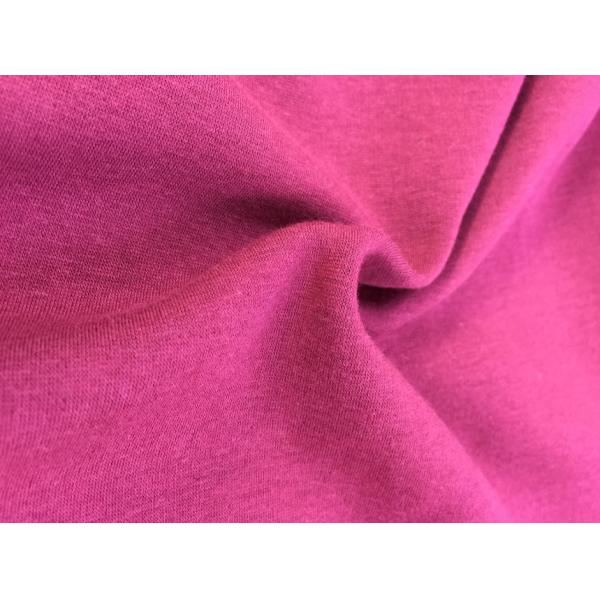 High quality of durable and good thermal for casual sportwear hoodie velboa knitted fabric