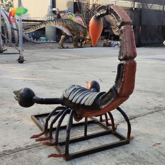 Escorpião Animatronic realísticos dos animais do parque de diversões 110VAC