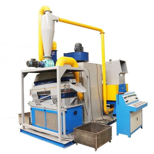 Máquina de reciclagem de cabos de sucata de geléia para a triagem de cobre puro a 100% de resíduos de cabos