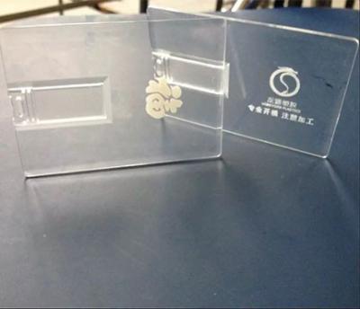 Transparent Precision Molded Products Customized Size Hot / Cold Runner System