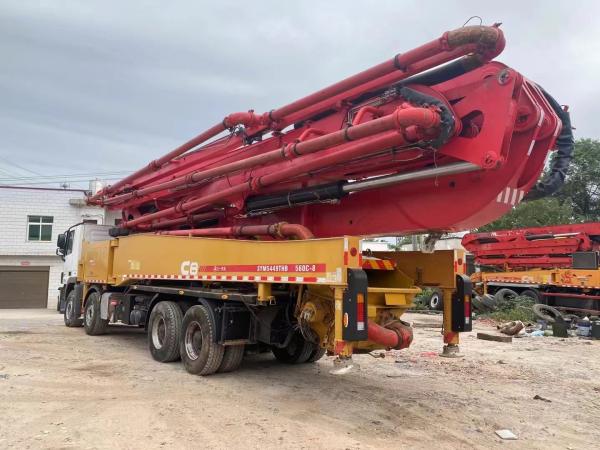 2019 Model Refurbished Concrete Pumps Benz Chassis Sany 56m Concrete Pump