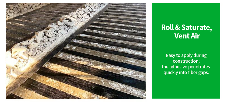 High Strength Carbon Fiber Impregnating Adhesive Grade-A Structural Epoxy Resin for Bonding Concrete Structural Repair Project