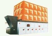 Commercial Organic Biomass Thermal Oil Boiler Fire Tube Four Sided Low Consumption