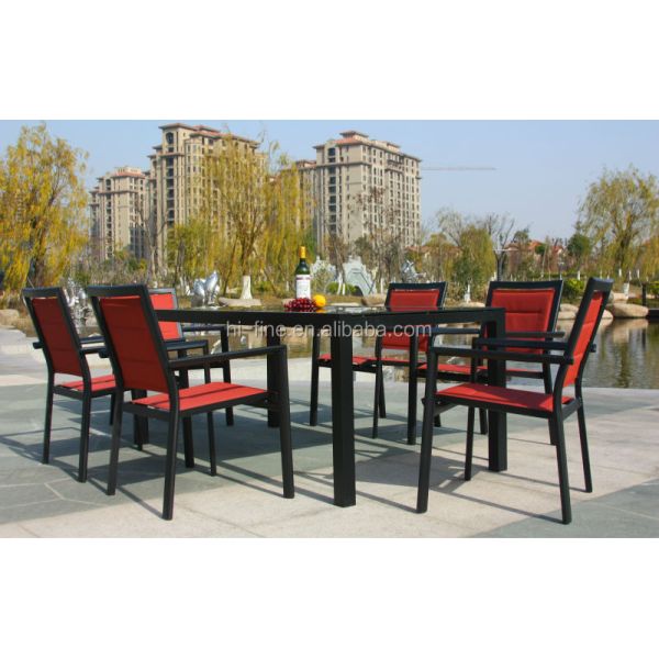 High quality 6pcs tile top bistro coffee table bronze cast aluminum tables and chairs outdoor garden antique furniture