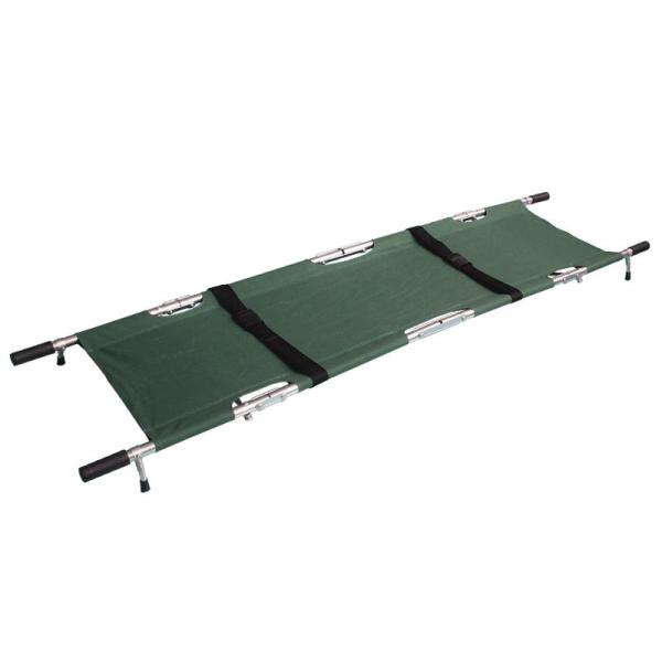 High quality four fold rescue stretcher with a handbag