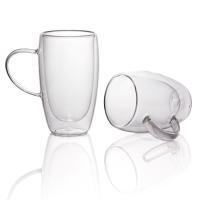 OEM Borosilicato de parede dupla Copo de chá de vidro isolado 80ml