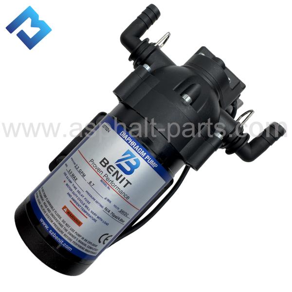 24V Water Pump 2.3GPM 8.7E/min 4891252 4700383697 Road Roller Spare Parts Compactor Pump 1.4GPM-5.3LMIN