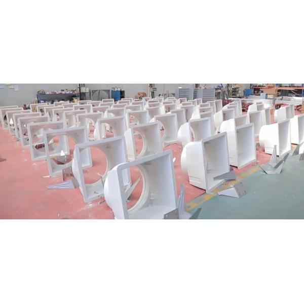 28000 M3/h Poultry House Wall Mounted Industrial Fiberglass Cone Exhaust Fan