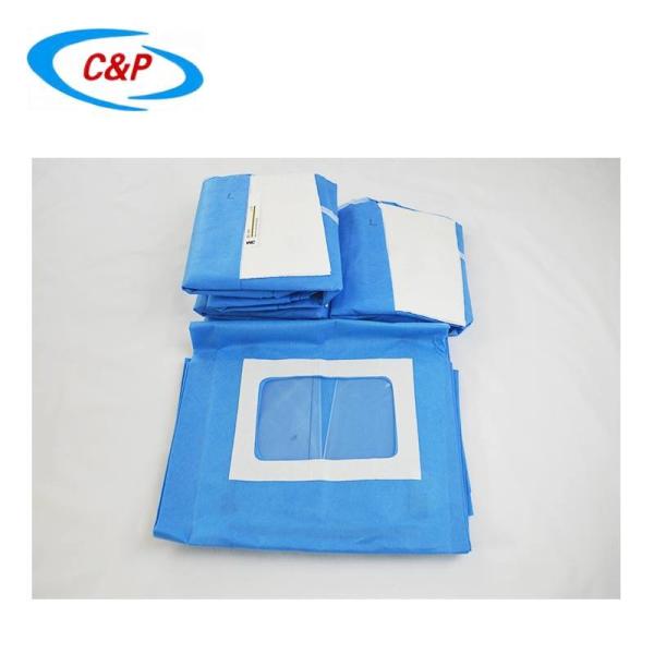 Pacote Ocular Oftalmológico Estéril Desutilizável Azul OEM / ODM Disponível Personalizado