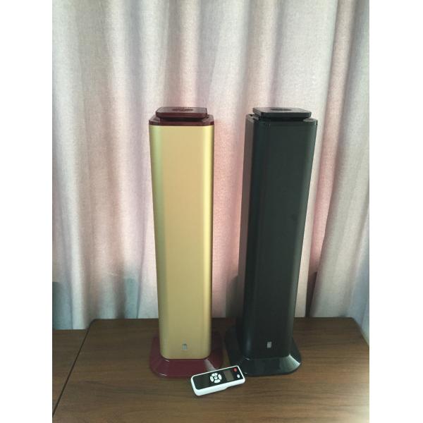 195*195*638mm KTV Night Bar Casino Hotel Scent Diffuser Machine Metal Gold Color Medium Area Use