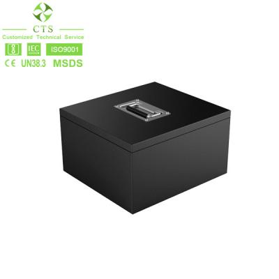 Íon recarregável do lítio do sistema do armazenamento da bateria solar de Lifepo4 24V 96Ah