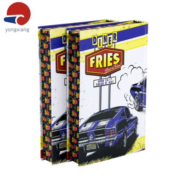 Matte Book Edge Printing CMYK Color Custom Board Book Printing