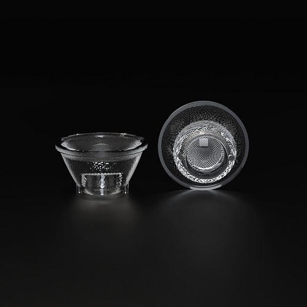 DOB LED Optic Lens with 37 Degree Beam Angle PC Material for Hotel Recessed Light 88% Efficiency