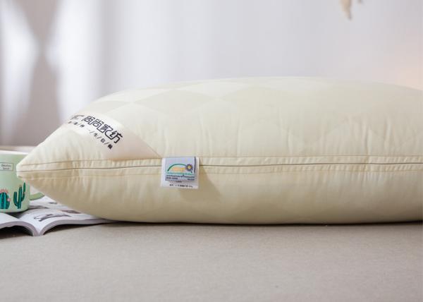 100% Cotton Woven White Goose Down Pillow